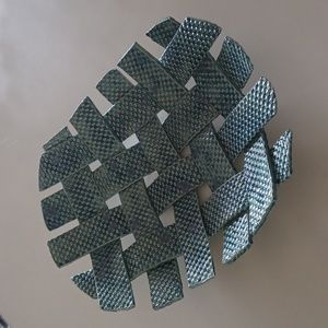 Handmade Woven Pottery Bowl